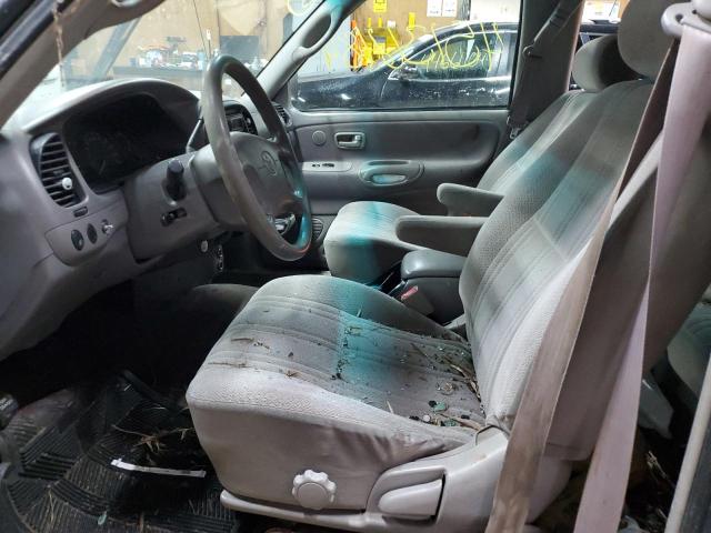 5TBBT4416YS012374 - 2000 TOYOTA TUNDRA ACCESS CAB ნაცრისფერი ფოტო 7