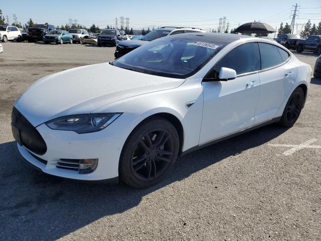 5YJSA1H15EFP53881 - 2014 TESLA MODEL S 白色 照片 1