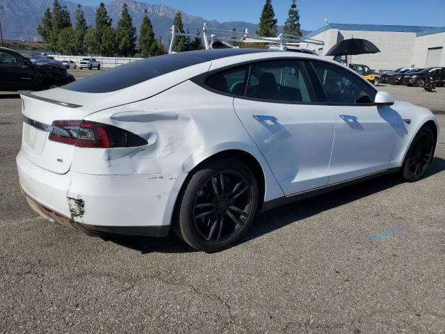 5YJSA1H15EFP53881 - 2014 TESLA MODEL S 白色 照片 3