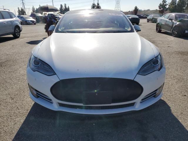 5YJSA1H15EFP53881 - 2014 TESLA MODEL S 白色 照片 5
