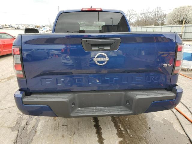 1N6ED1EJ8NN677628 - 2022 NISSAN FRONTIER S BLUE photo 6