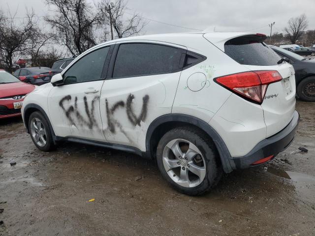 3CZRU5H39HM720648 - 2017 HONDA HR-V LX WHITE photo 2