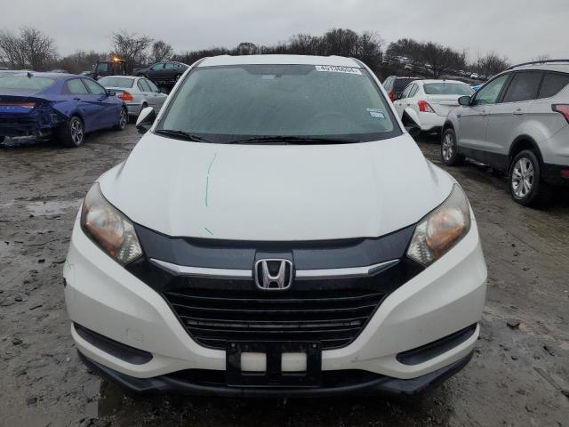 3CZRU5H39HM720648 - 2017 HONDA HR-V LX WHITE photo 5