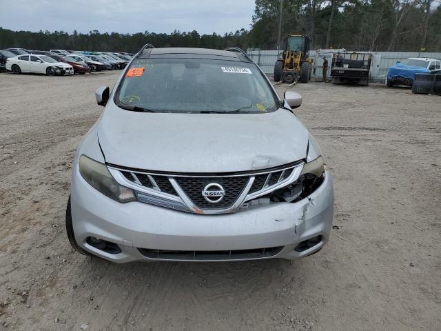 JN8AZ1MU7DW212785 - 2013 NISSAN MURANO S SILVER photo 5