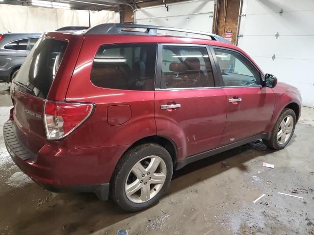JF2SH64699H734221 - 2009 SUBARU FORESTER 2.5X LIMITED RED photo 3