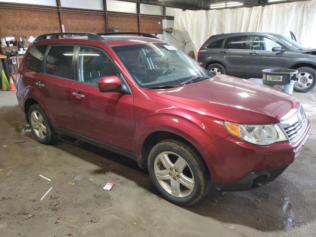 JF2SH64699H734221 - 2009 SUBARU FORESTER 2.5X LIMITED RED photo 4