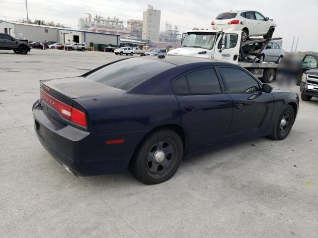 2C3CDXAG2CH172489 - 2012 DODGE CHARGER POLICE BLUE photo 3