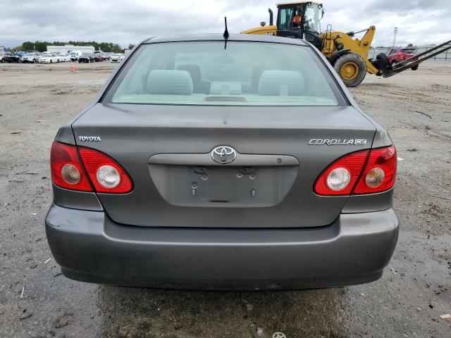 2T1BR32E08C914789 - 2008 TOYOTA COROLLA CE GRAY photo 6