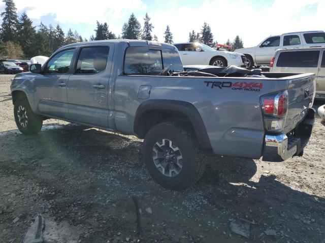 3TMDZ5BN9MM112974 - 2021 TOYOTA TACOMA DOUBLE CAB GRAY photo 2