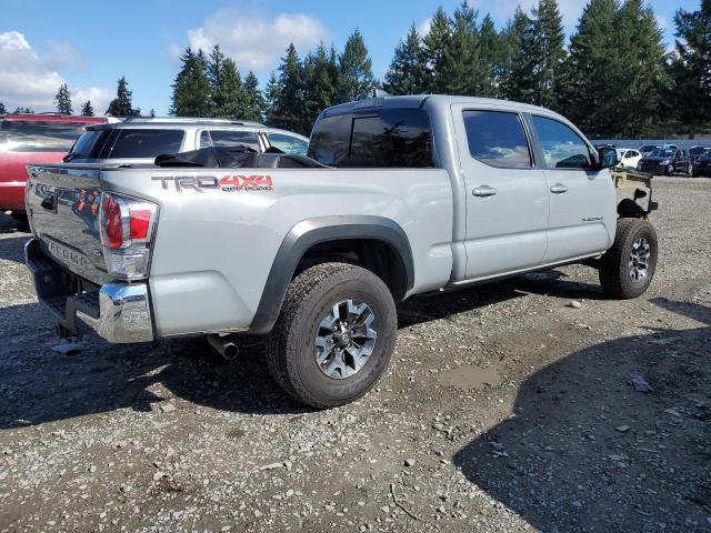 3TMDZ5BN9MM112974 - 2021 TOYOTA TACOMA DOUBLE CAB GRAY photo 3