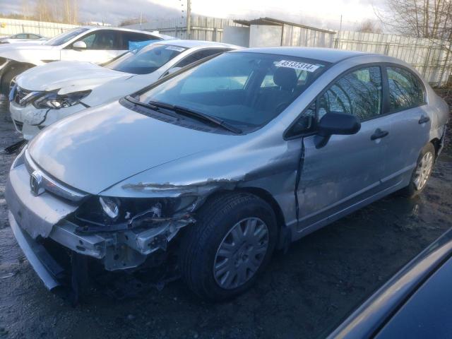 2HGFA16316H001307 - 2006 HONDA CIVIC DX VP SILVER photo 1