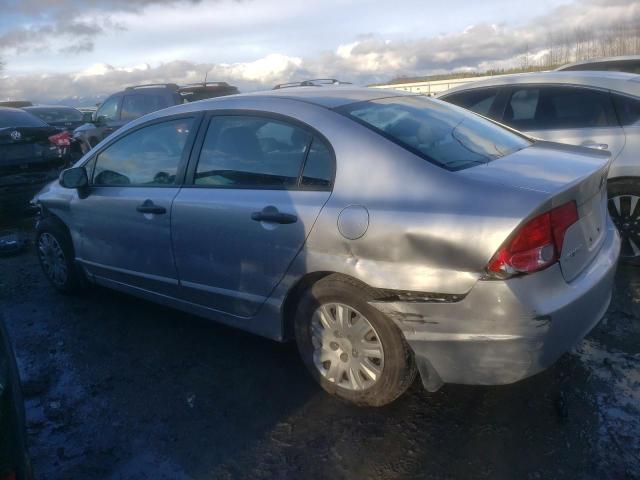 2HGFA16316H001307 - 2006 HONDA CIVIC DX VP SILVER photo 2