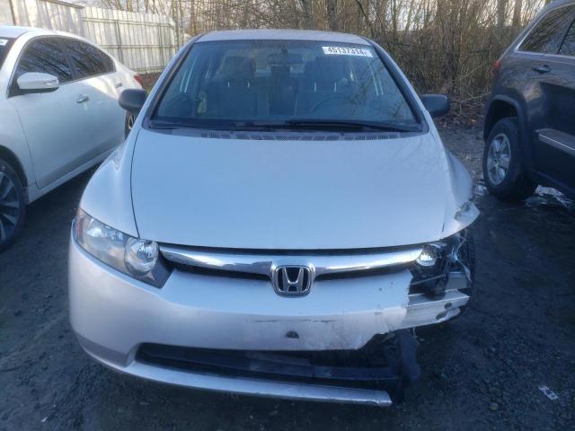 2HGFA16316H001307 - 2006 HONDA CIVIC DX VP SILVER photo 5