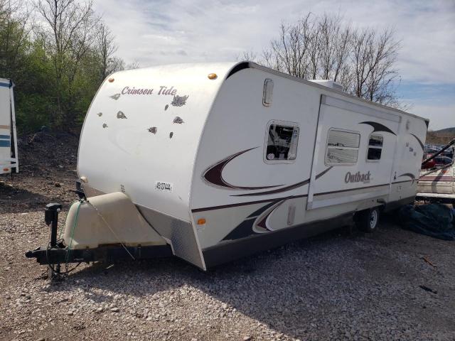 4YDT29K218B452207 - 2008 KEYSTONE OUTBACK WHITE photo 2