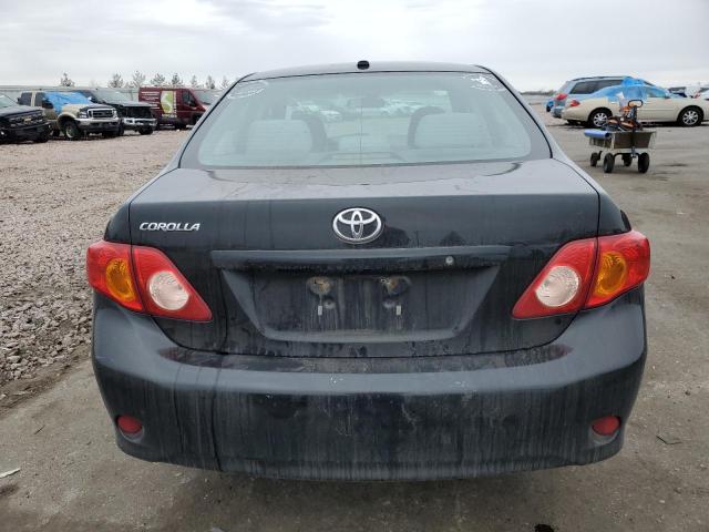 2T1BU4EE4AC356175 - 2010 TOYOTA COROLLA BASE BLACK photo 6