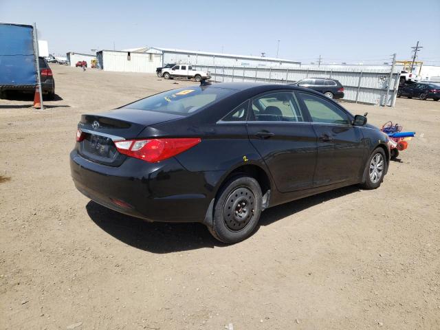 5NPEB4AC3BH099497 - 2011 HYUNDAI SONATA GLS BLACK photo 4