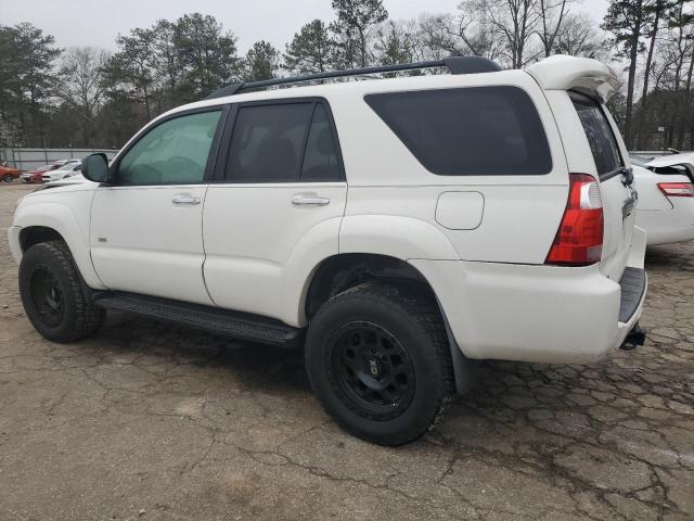 JTEZT14R968008326 - 2006 TOYOTA 4RUNNER SR5 WHITE photo 2