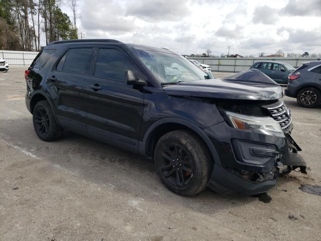 1FM5K8BH5HGA84977 - 2017 FORD EXPLORER BLACK photo 4