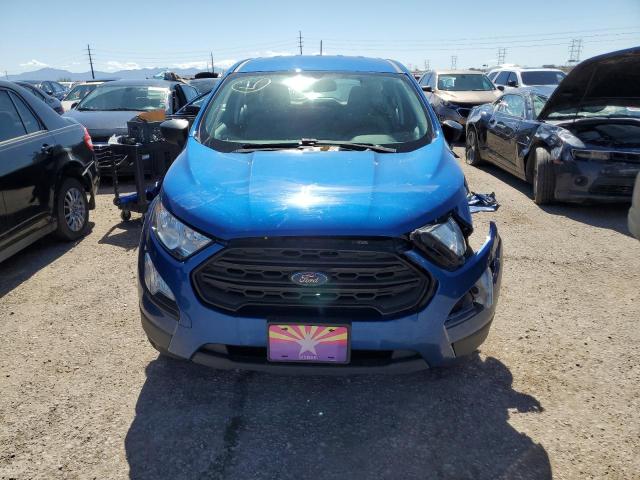 MAJ3S2FE0LC356883 - 2020 FORD ECOSPORT S BLUE photo 5