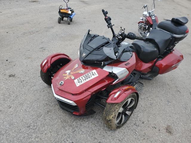 2BXREDD29GV002395 - 2016 CAN-AM SPYDER ROA F3-T RED photo 2