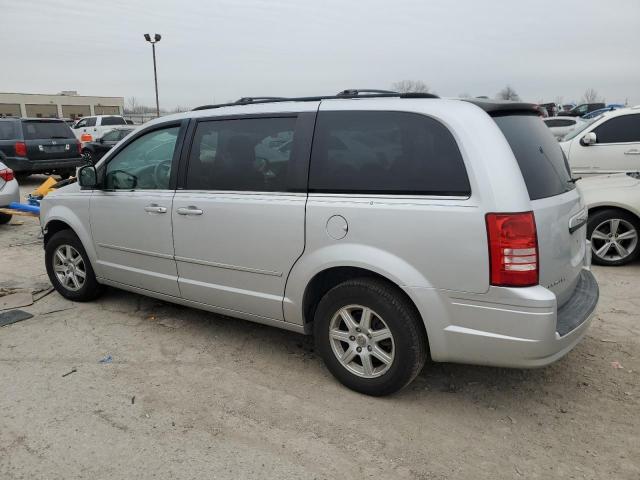 2A4RR5D15AR137109 - 2010 CHRYSLER TOWN & COU TOURING SILVER photo 2