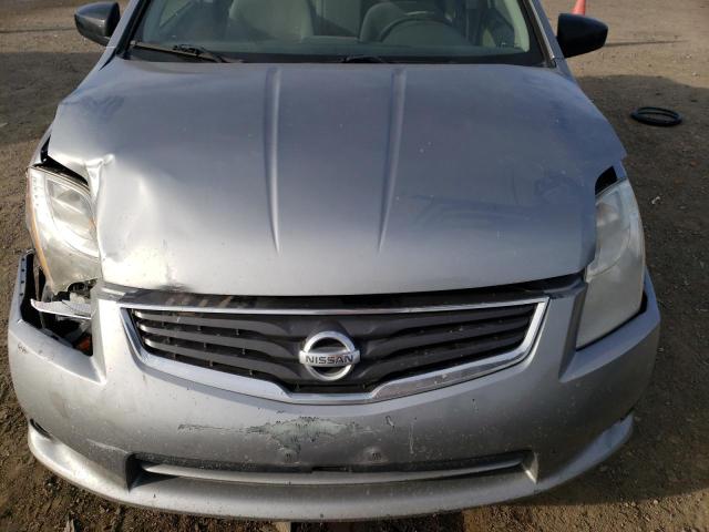 3N1AB6AP5CL703861 - 2012 NISSAN SENTRA 2.0 SILVER photo 11