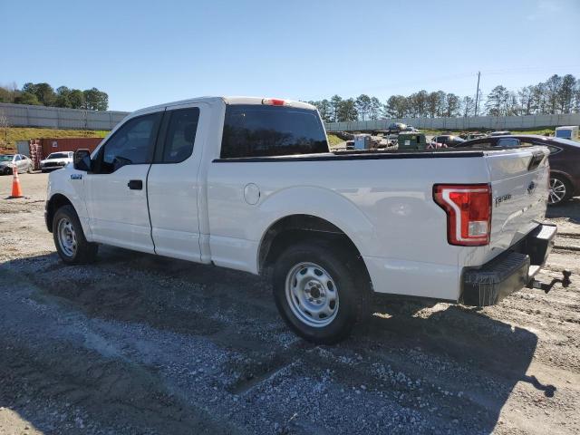 1FTEX1C82GFC47908 - 2016 FORD F150 SUPER CAB WHITE photo 2