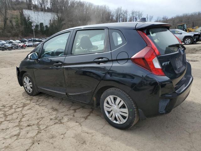 JHMGK5H50GX010209 - 2016 HONDA FIT LX BLACK photo 2