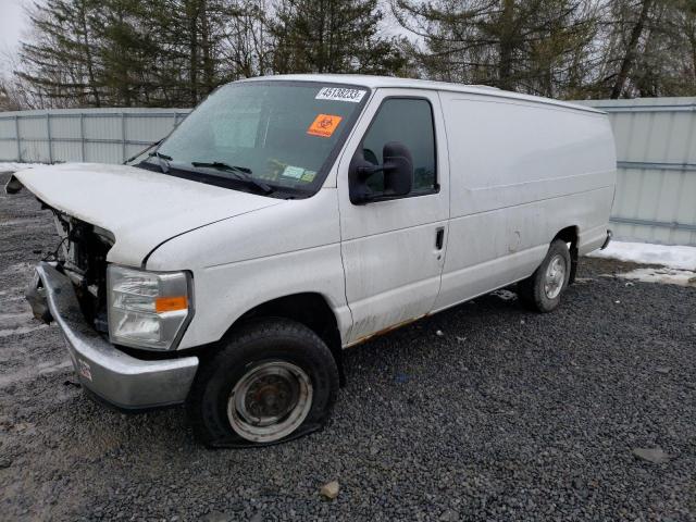 1FTSS34PX9DA85124 - 2009 FORD ECONOLINE E350 SUPER DUTY VAN WHITE photo 1