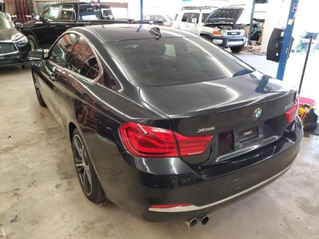 WBA4W5C55JAA49436 - 2018 BMW 430XI BLACK photo 3