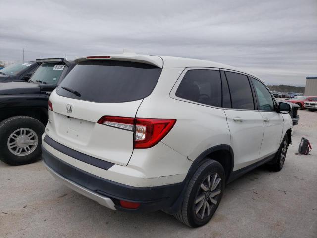 5FNYF5H56KB022071 - 2019 HONDA PILOT EXL WHITE photo 3