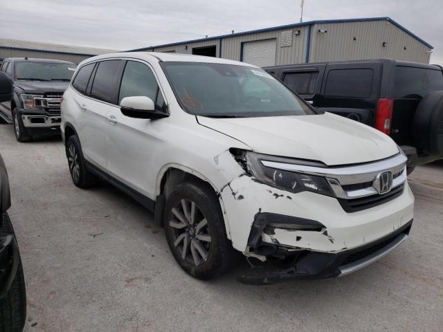 5FNYF5H56KB022071 - 2019 HONDA PILOT EXL WHITE photo 4