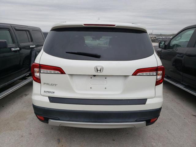 5FNYF5H56KB022071 - 2019 HONDA PILOT EXL WHITE photo 6