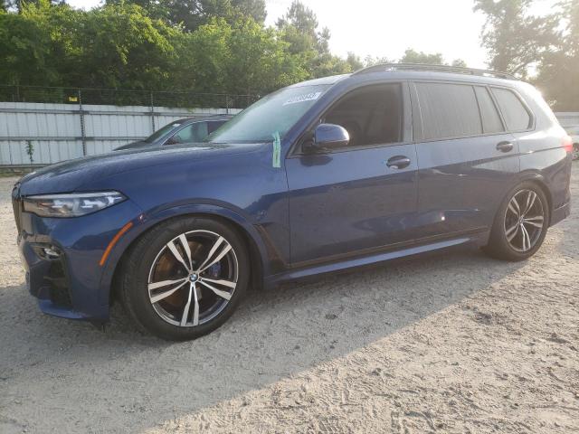 5UXCW2C08L9B61250 - 2020 BMW X7 XDRIVE40I BLUE photo 1