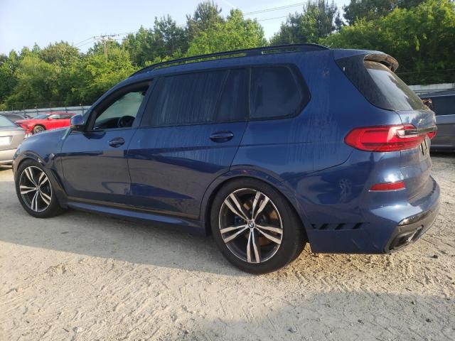 5UXCW2C08L9B61250 - 2020 BMW X7 XDRIVE40I BLUE photo 2