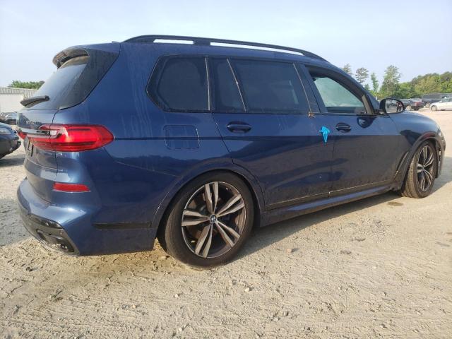 5UXCW2C08L9B61250 - 2020 BMW X7 XDRIVE40I BLUE photo 3