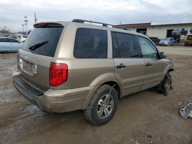 5FNYF18685B018321 - 2005 HONDA PILOT EXL GOLD photo 3