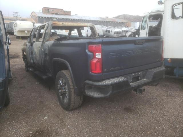 1GC4YME70MF317495 - 2021 CHEVROLET SILVERADO K2500 CUSTOM BURN photo 2