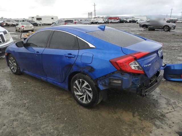 19XFC2F71HE220137 - 2017 HONDA CIVIC EX BLUE photo 2