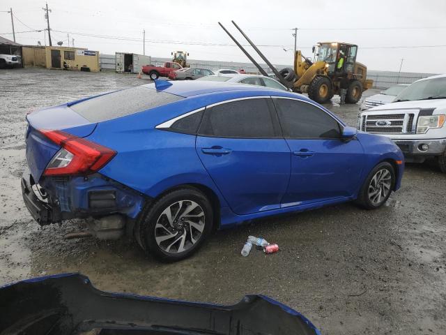 19XFC2F71HE220137 - 2017 HONDA CIVIC EX BLUE photo 3