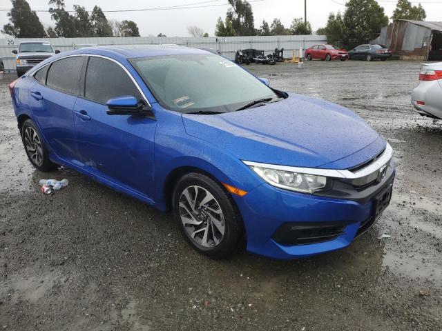 19XFC2F71HE220137 - 2017 HONDA CIVIC EX BLUE photo 4