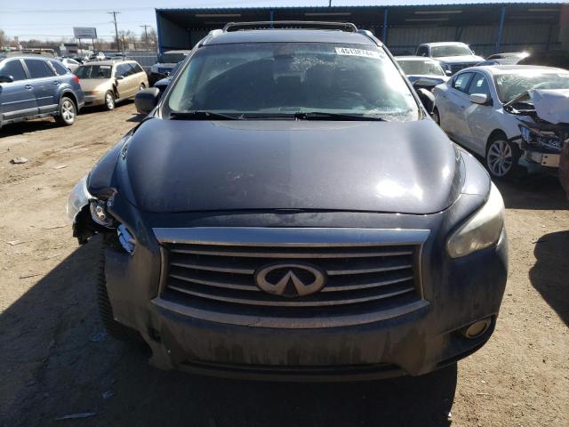 5N1AL0MM7EC547180 - 2014 INFINITI QX60 GRAY photo 5