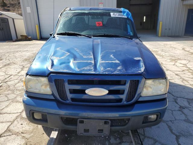 1FTYR10UX7PA08447 - 2007 FORD RANGER BLUE photo 5