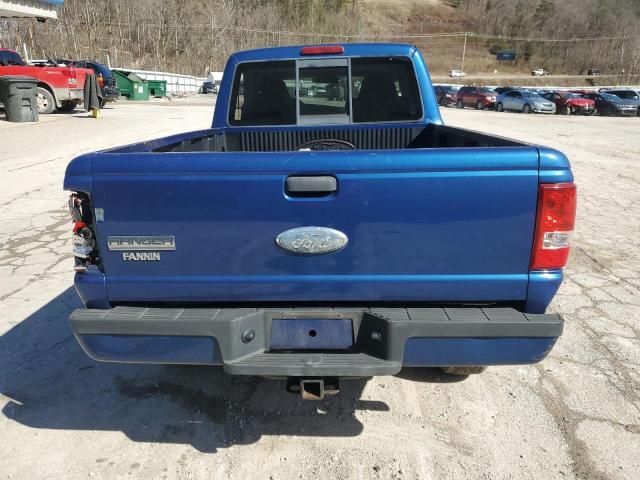 1FTYR10UX7PA08447 - 2007 FORD RANGER BLUE photo 6