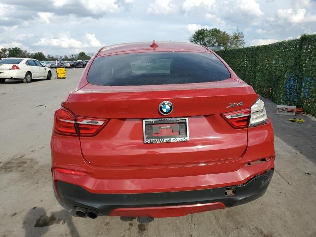 5UXXW3C57F0M87615 - 2015 BMW X4 XDRIVE28I RED photo 6