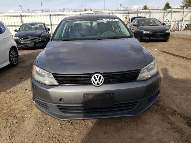 3VW1K7AJ7EM425330 - 2014 VOLKSWAGEN JETTA BASE GRAY photo 5