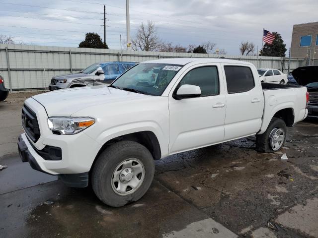 3TMCZ5AN4PM547841 - 2023 TOYOTA TACOMA DOUBLE CAB WHITE photo 1