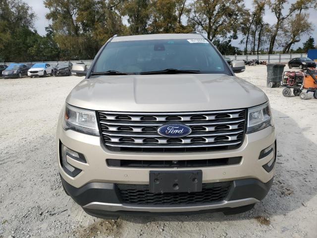 1FM5K7FH9HGB76856 - 2017 FORD EXPLORER LIMITED BEIGE photo 5