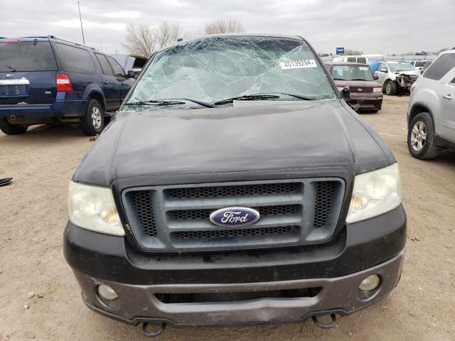 1FTPX04516KB40006 - 2006 FORD F150 BLACK photo 5