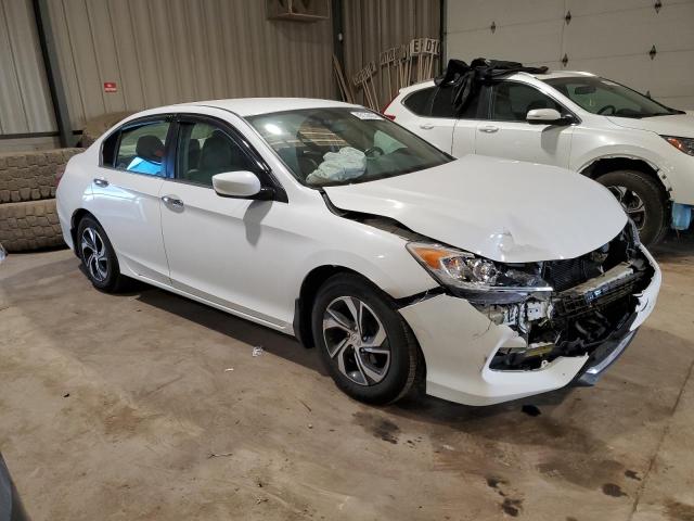 1HGCR2F39GA014050 - 2016 HONDA ACCORD LX WHITE photo 4